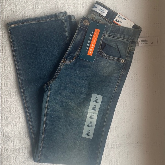 Old Navy Boys 12 Slim Straight Jeans (3 pair) - Picture 9 of 13